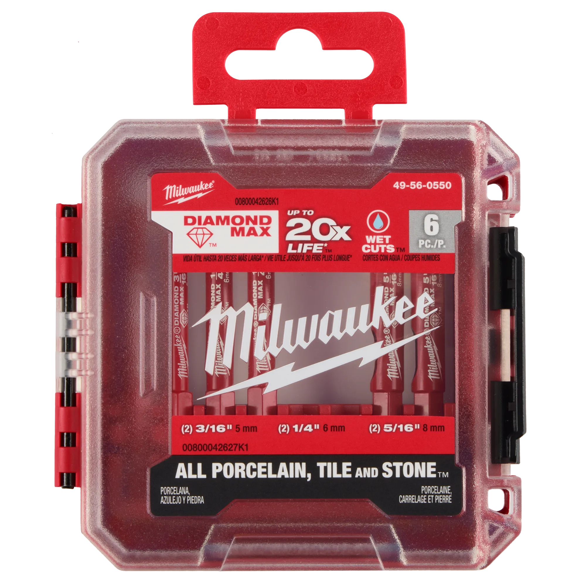 Milwaukee 49-56-0550  Diamond Max Hole Saw Bit Set - 6PC - Ace Tool Group - Milwaukee