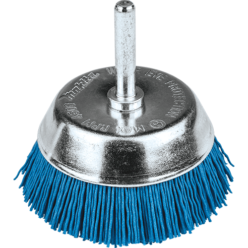 Makita D-70518 2-1/2 in. Nylon Cup Brush, Fine, 240 Grit - Ace Tool Group - Makita