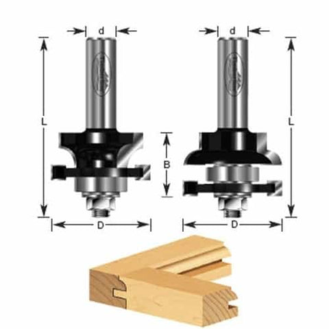 Timberline 440-14 Stile And Rail Concave Style - Ace Tool Group - Timberline