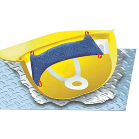 Occunomix 880-01 Terry TopsReg Sweatband Navy - Ace Tool Group - Occunomix