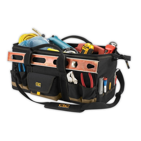 Clc 1164 Tool Carrier 32 Pocket - 24 Inch Megamouth Tote Bag - Ace Tool Group - CLC