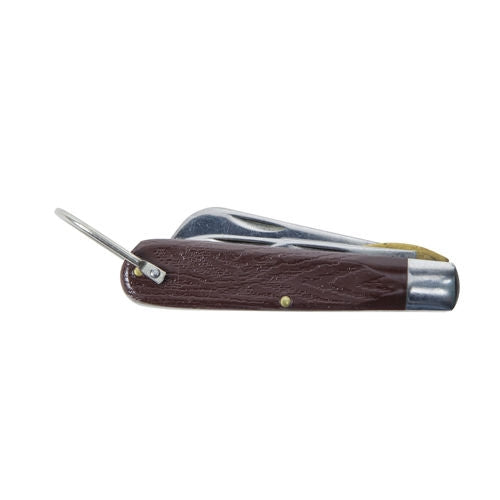 Klein 1550-6 3 Blade Pocket Knife with Screwdriver - Ace Tool Group - Klein