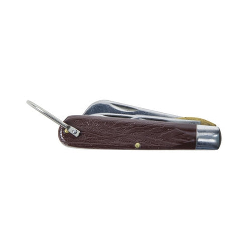 Klein 1550-6 3 Blade Pocket Knife with Screwdriver - Ace Tool Group - Klein