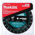 Makita A-96229 14" Diamond Blade Metal Cutting - Ace Tool Group - Makita