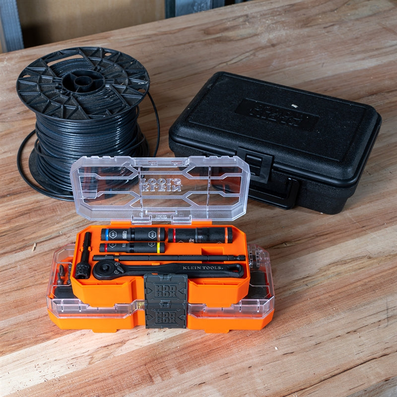 Klein 65238 Flip Socket Set, SAE, 3 Pc - Ace Tool Group - Klein