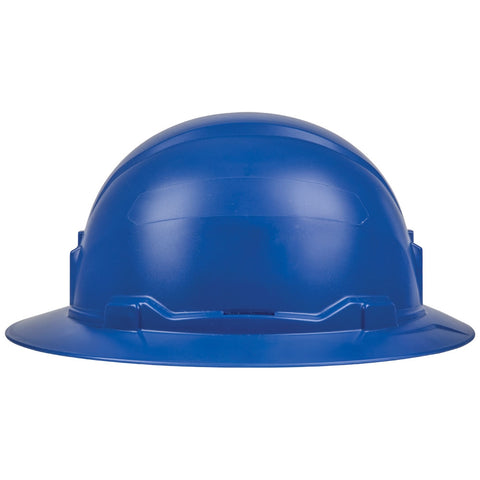 Klein 60249 Hard Hat, Non-vented, Full Brim, Blue - Ace Tool Group - Klein