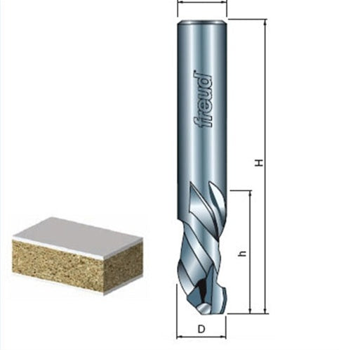 Freud Tools 1/4" (Dia.) Single Compression Bit - Ace Tool Group - Freud
