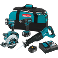 Makita XT442 18V Li-Ion 4 Pc. Combo Kit - Ace Tool Group - Makita