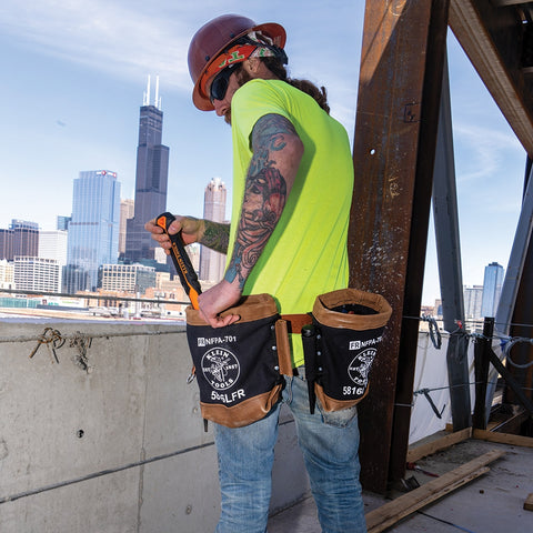 Klein Tools 5816LFR Flame-Resistant Canvas Bolt Bag - Ace Tool Group - Klein