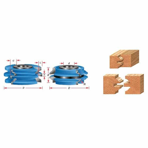 Amana Tool Sc562 1"Stock Male&Female 1-1/4"Bore - Ace Tool Group - Amana Tool
