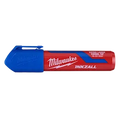 Milwaukee 48-22-3267 INKZALL Extra Large Chisel Tip Blue Marker 12 Pack - Ace Tool Group - Milwaukee