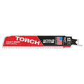 Milwaukee 48-00-5561 6 in. 8 TPI Sawzall Torch 5pk - Ace Tool Group - Milwaukee