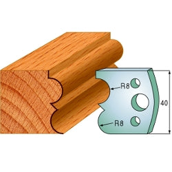 CMT 690.028 Pair of Profiled Knives for Shaper Cutters - Ace Tool Group - CMT