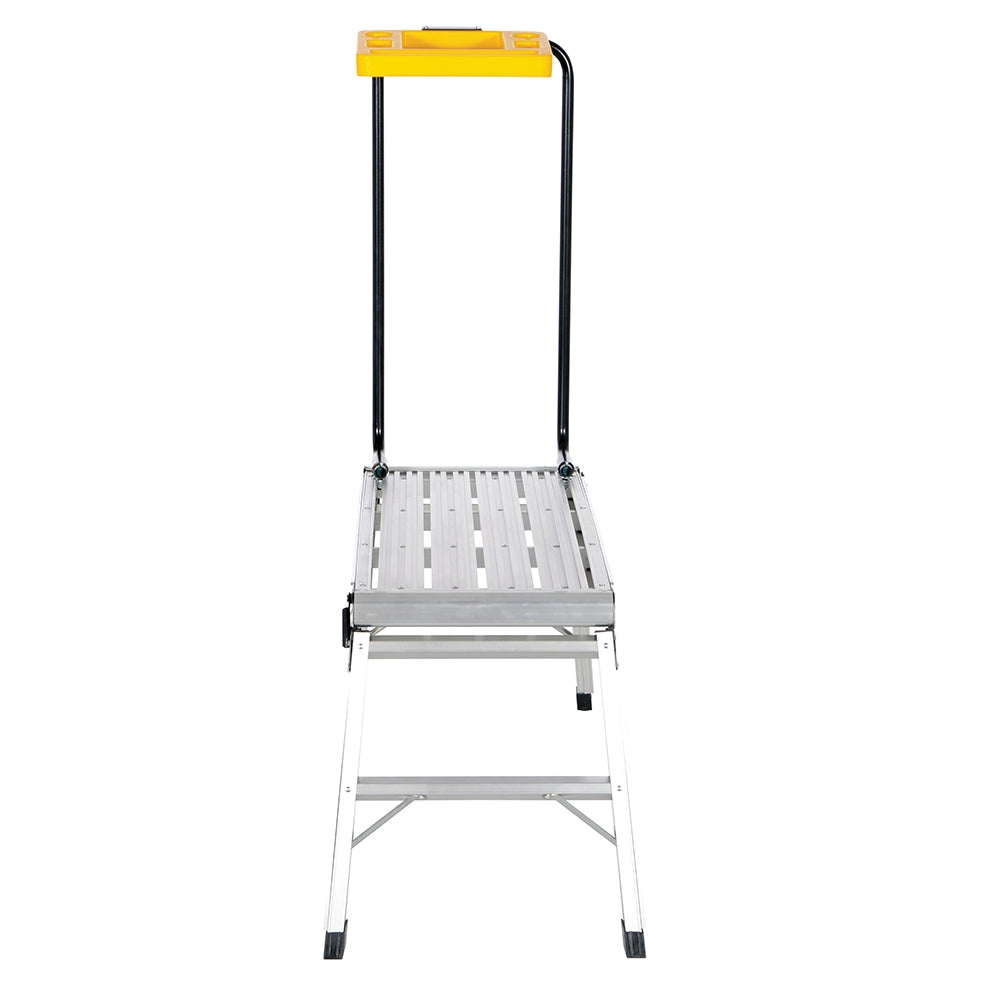 Vestil Alum Folding Step Platform W/Tray 15x35 - Ace Tool Group - Vestil