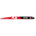 Milwaukee 48-00-7253 12" 5 TPI AX™ w/NITRUS™ Carbide Teeth SAWZALL® Blade for Wood with Nails - Ace Tool Group - Milwaukee Tool