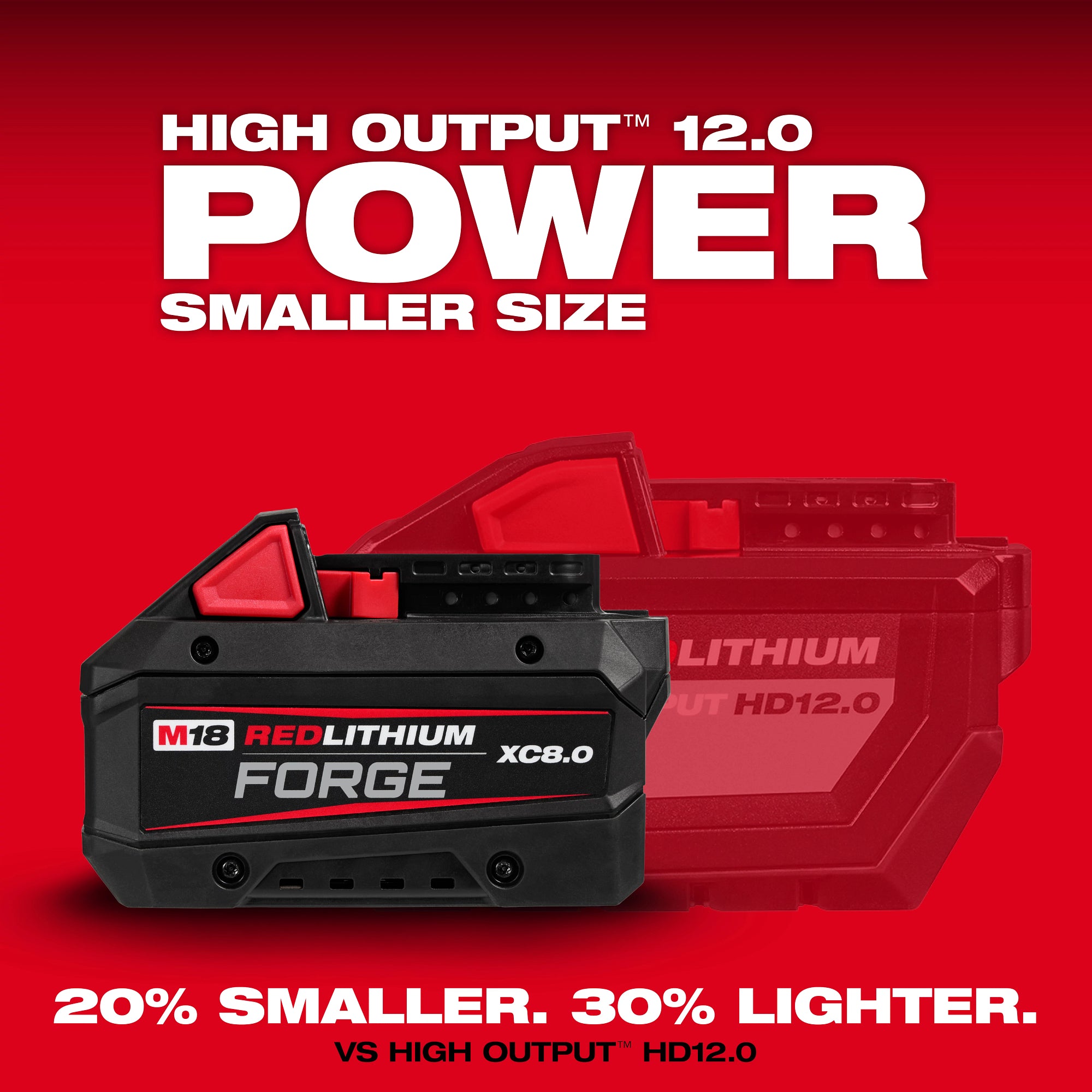 Milwaukee 48-11-1883 M18™ REDLITHIUM™ FORGE™ XC8.0 Battery (10 Pk) - Ace Tool Group - Milwaukee Tool