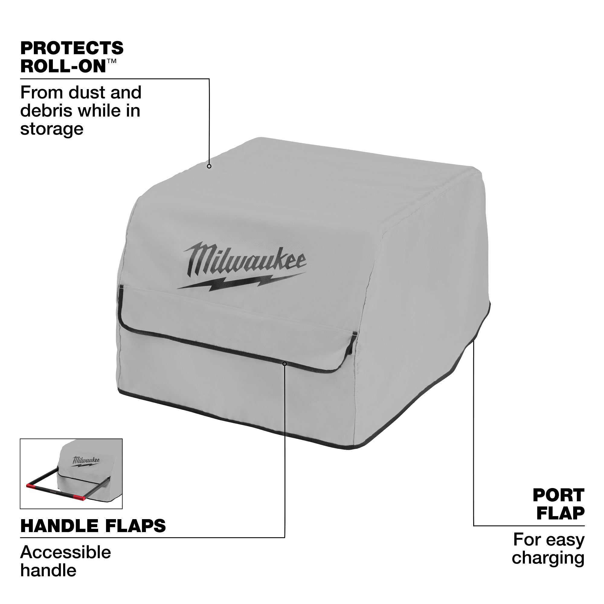 Milwaukee 48-11-3301 ROLL-ON™ 7200W/3600W 6.0kWh Power Supply Cover