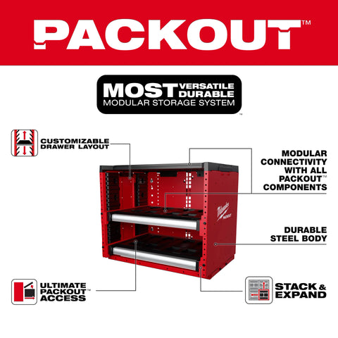 Milwaukee 48-21-8000 PACKOUT Rack - Ace Tool Group - Milwaukee
