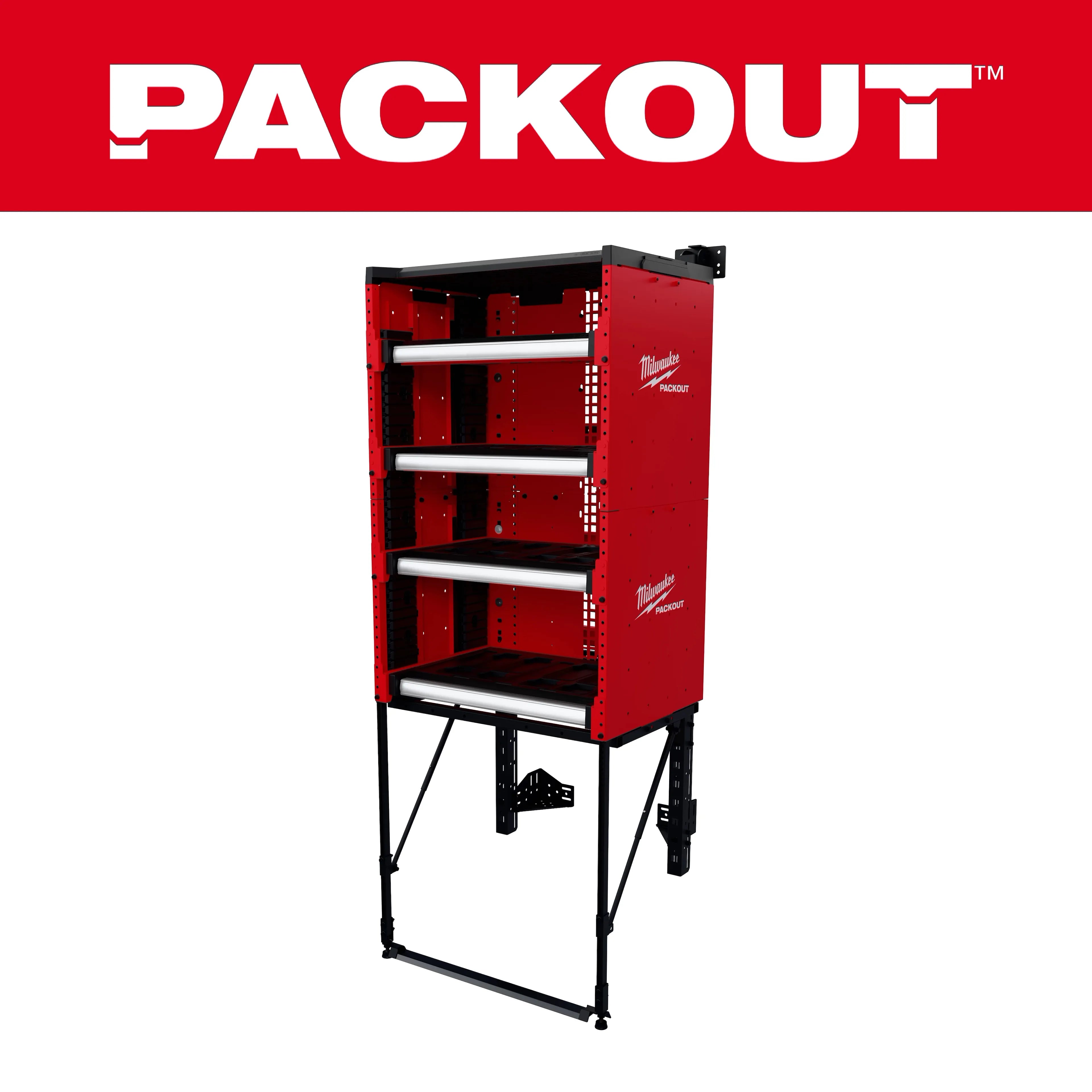 Milwaukee 48-21-8070 PACKOUT Rack Kit - Ace Tool Group - Milwaukee