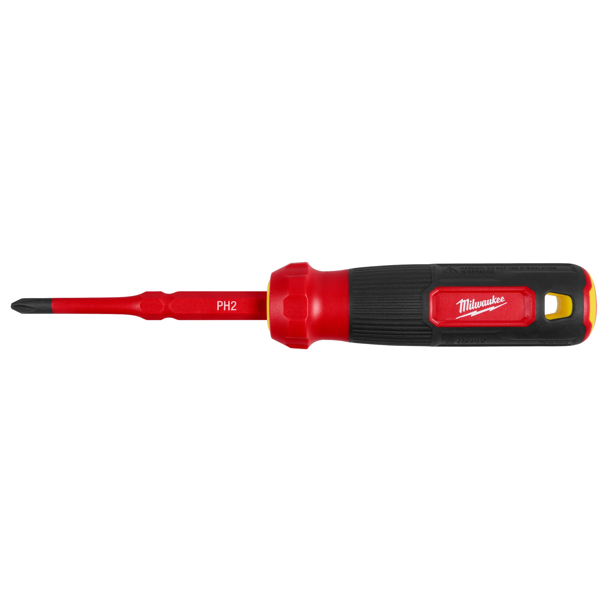 Milwaukee 48-22-2201 2-in-1 1000V Insulated Flip Shank Multi-Bit Screwdriver - Ace Tool Group - Milwaukee Tool