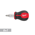 Milwaukee 48-22-2762 6-IN-1 Stubby Multi-Bit Screwdriver - Ace Tool Group - Milwaukee