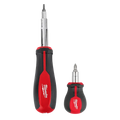 Milwaukee 48-22-2763 2pc 11-in-1 Multi-Bit Screwdriver and 6-IN-1 Stubby Multi-Bit Screwdriver Set - Ace Tool Group - Milwaukee