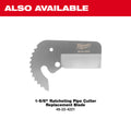 Milwaukee 48-22-4220 1-5/8" Ratcheting Pipe Cutter - Ace Tool Group - Milwaukee Tool