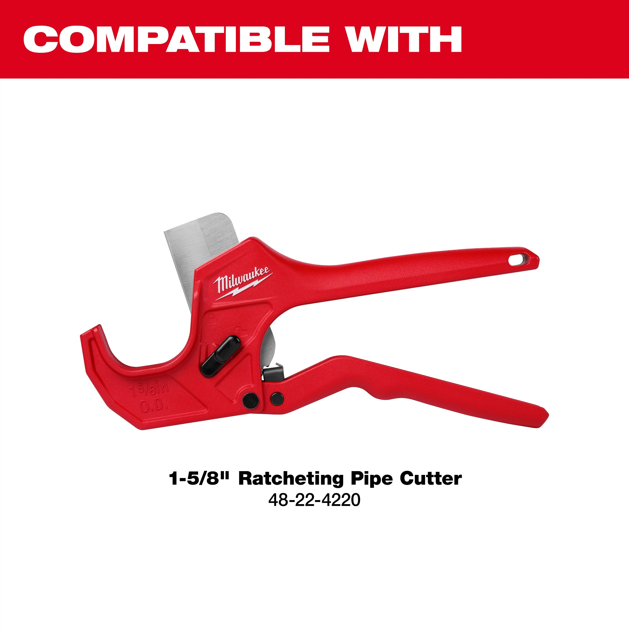 Milwaukee 48-22-4221 1-5/8" Ratcheting Pipe Cutter Replacement Blade - Ace Tool Group - Milwaukee Tool