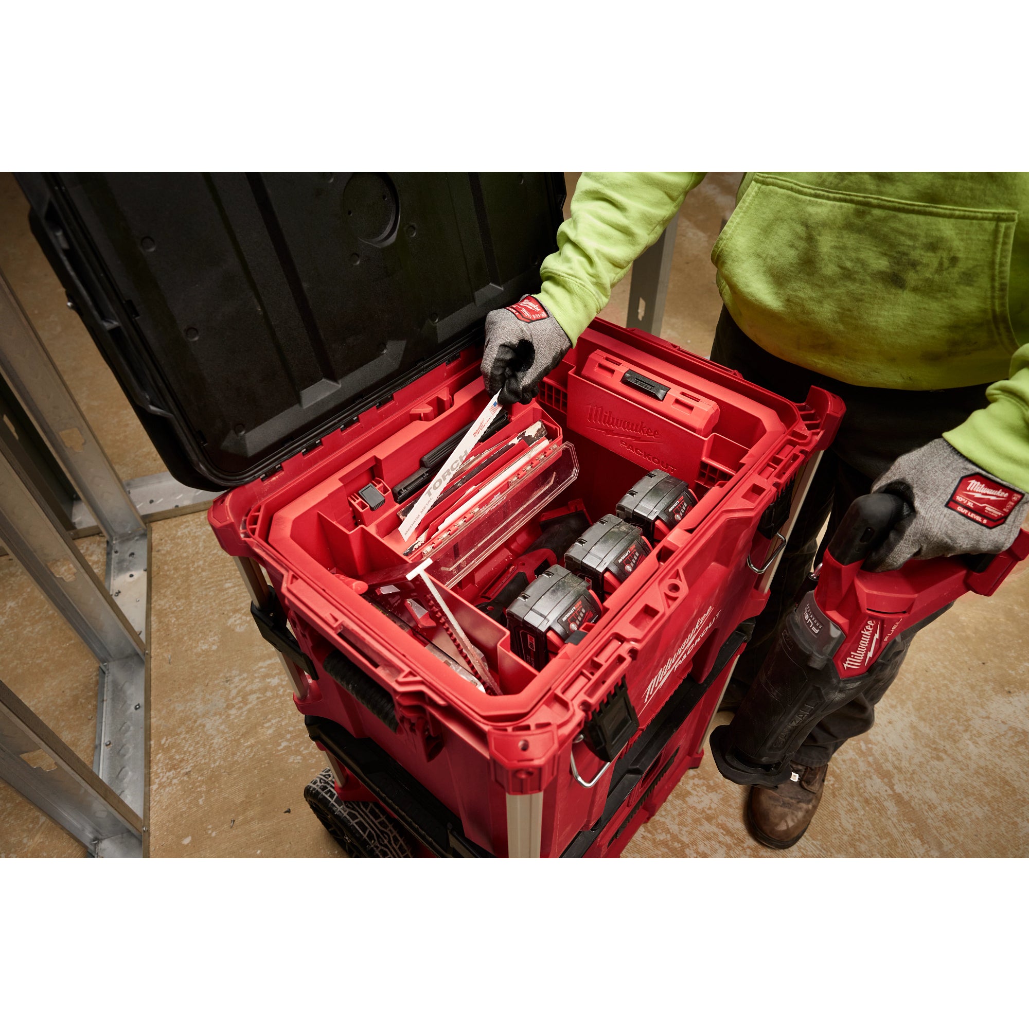 Milwaukee 48-22-8029 Tool Box Attachment Ready Tray for PACKOUT™ Tool Boxes - Ace Tool Group - Milwaukee Tool