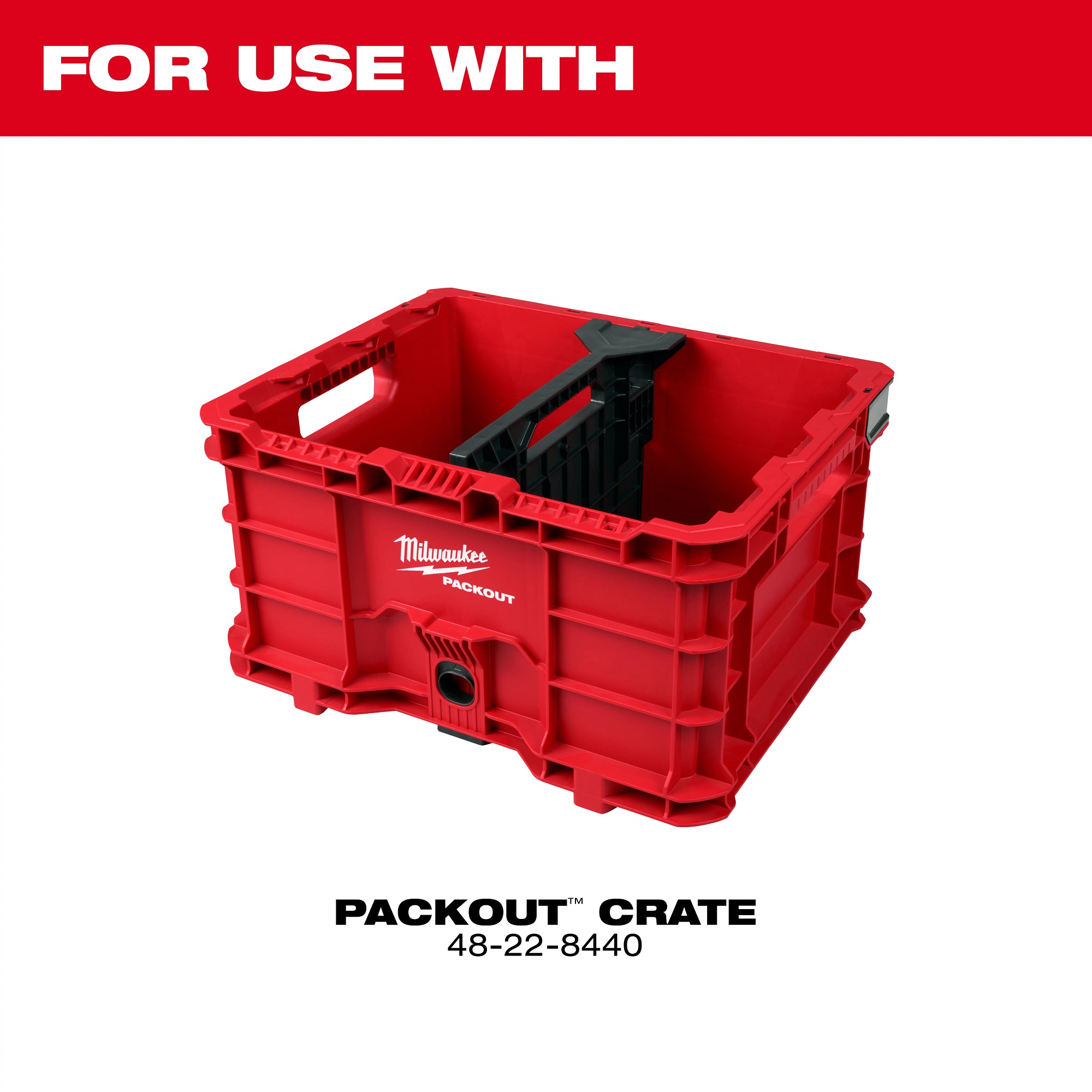 Milwaukee 48-22-8038 Divider for PACKOUT™ Crate - Ace Tool Group - Milwaukee Tool