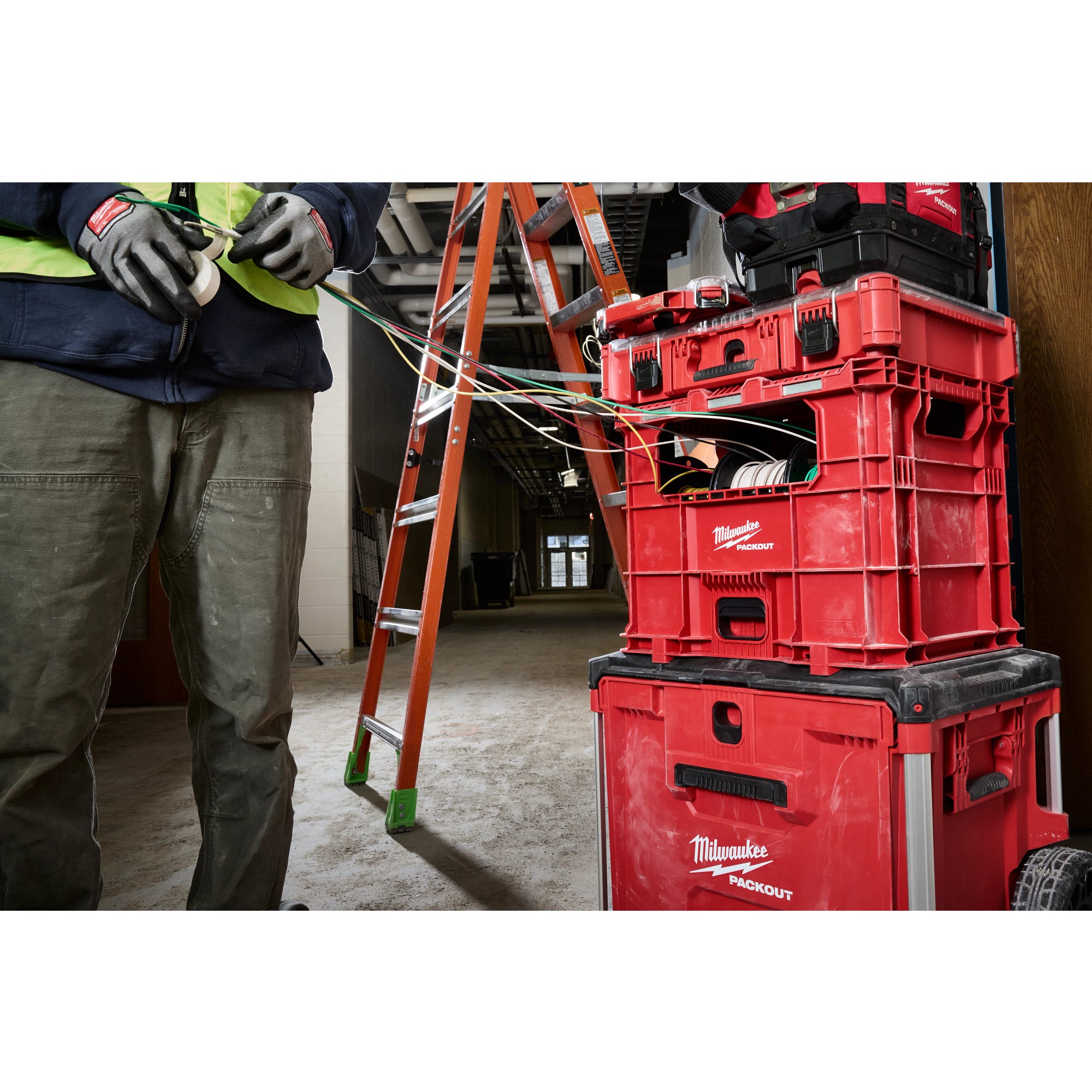 Milwaukee 48-22-8044 Wire Pulling Inserts for PACKOUT™ XL Crate