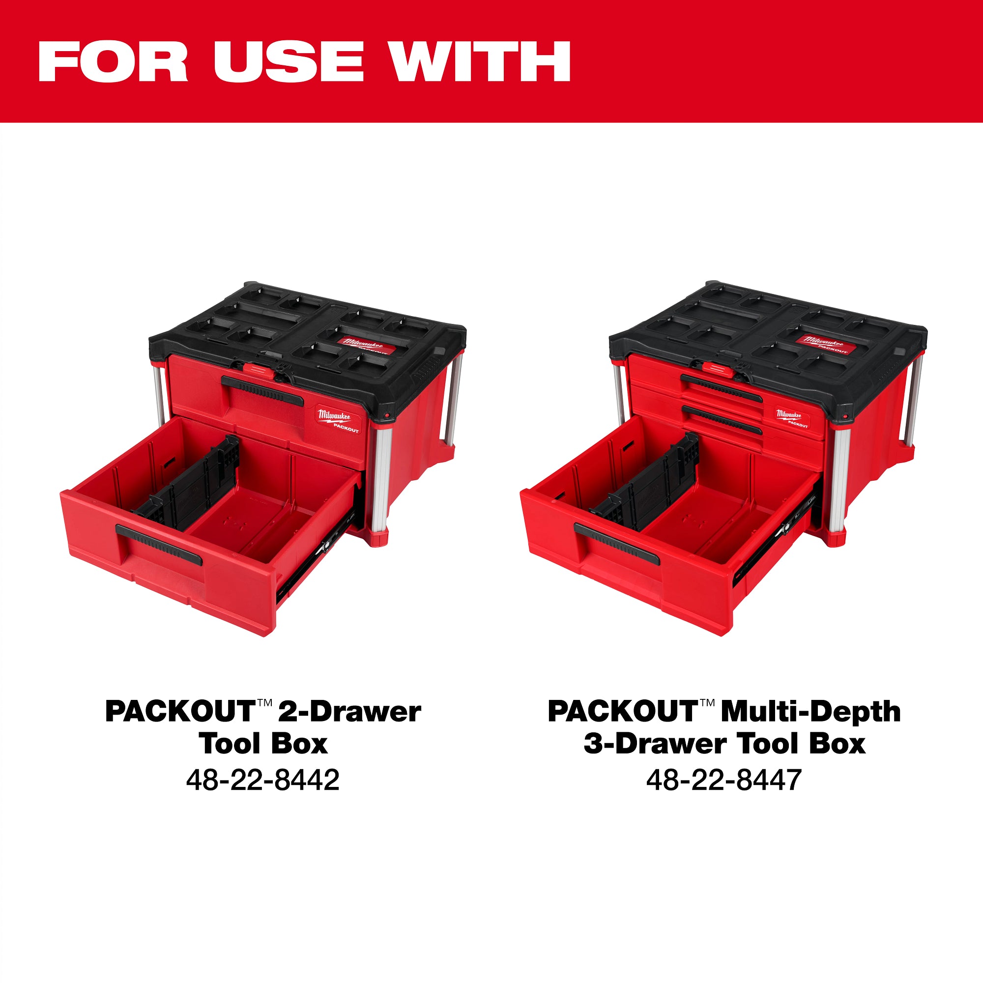 Milwaukee 48-22-8047 Divider for PACKOUT™ Drawer Tool Boxes - Ace Tool Group - Milwaukee Tool