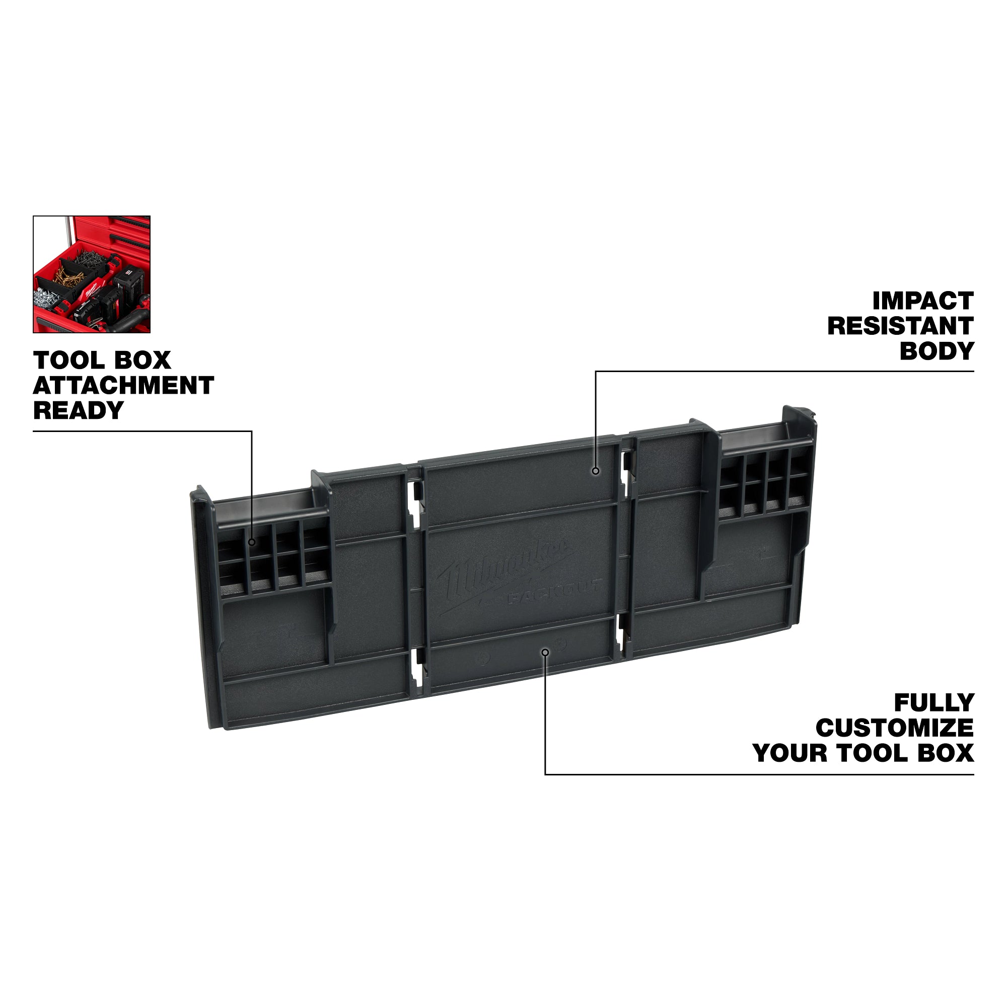Milwaukee 48-22-8047 Divider for PACKOUT™ Drawer Tool Boxes - Ace Tool Group - Milwaukee Tool