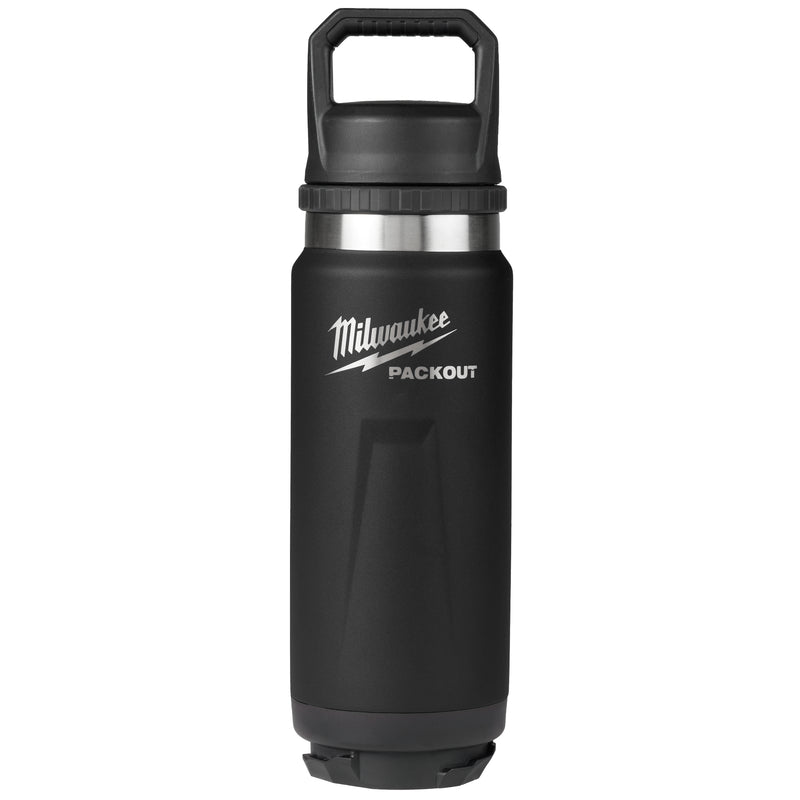 Milwaukee 48-82-8396B PACKOUT™ 24oz Insulated Bottle with Chug Lid - Ace Tool Group - Milwaukee Tool