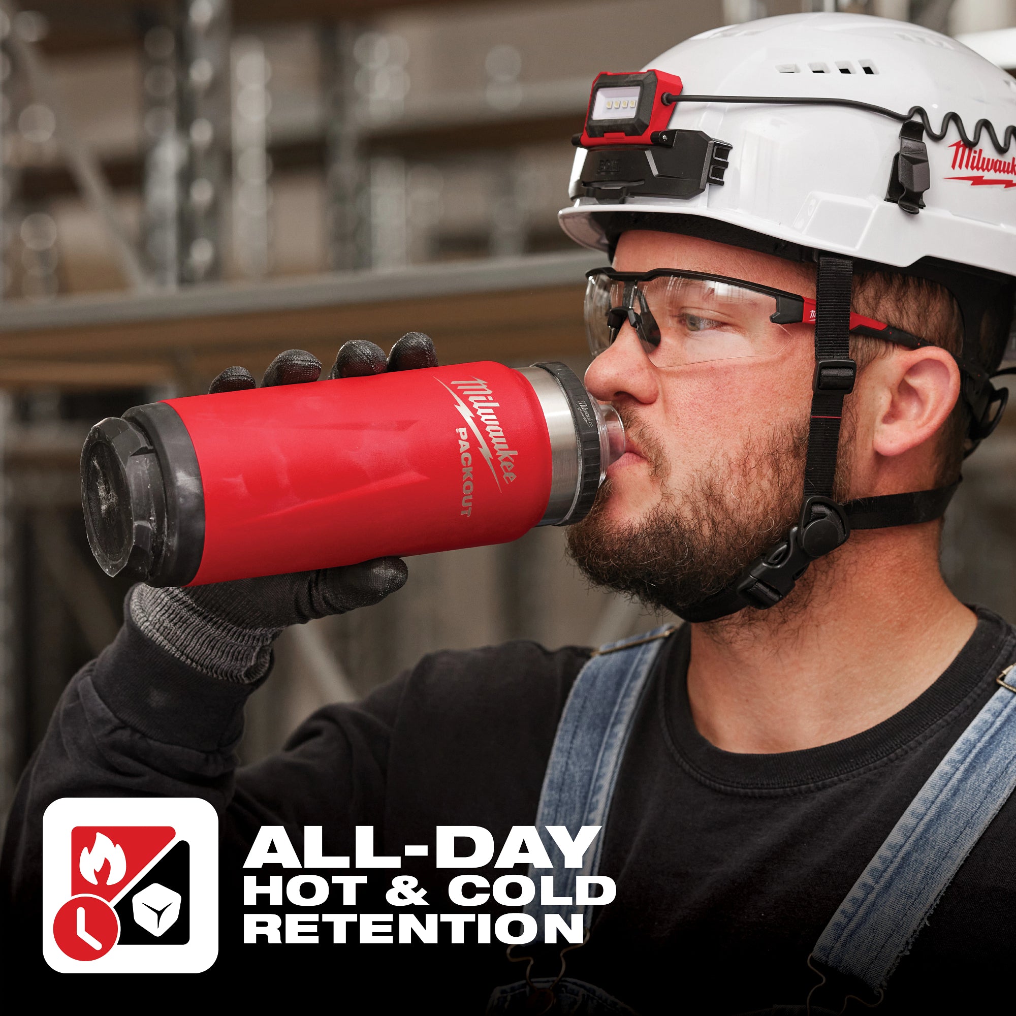 PACKOUT™ 24oz Insulated Bottle with Chug Lid