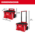 Milwaukee MIL-48-22-8427 PACKOUT Rolling Tool Box - Ace Tool Group - Milwaukee