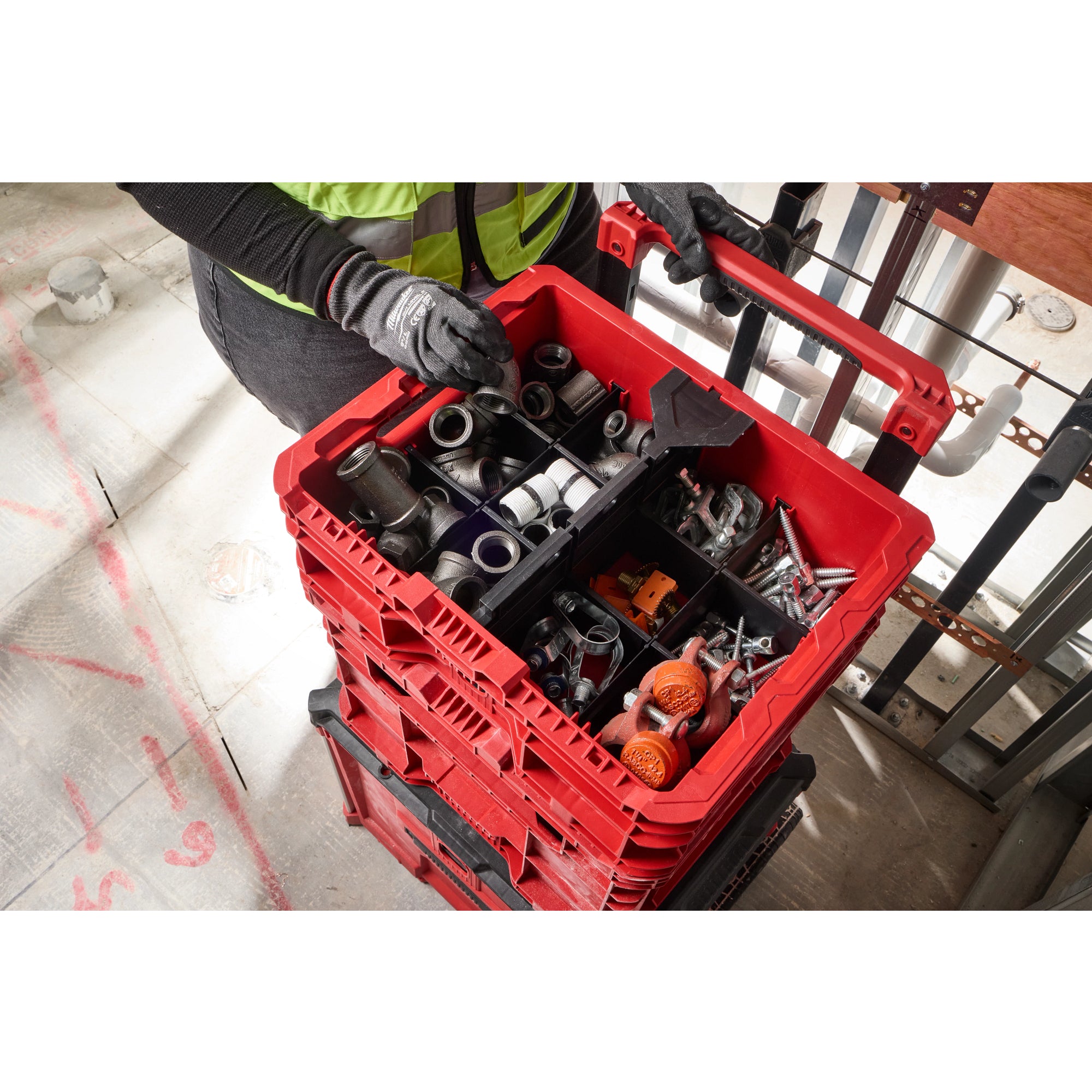 Milwaukee 48-22-8438 PACKOUT™ Low-Profile Crate