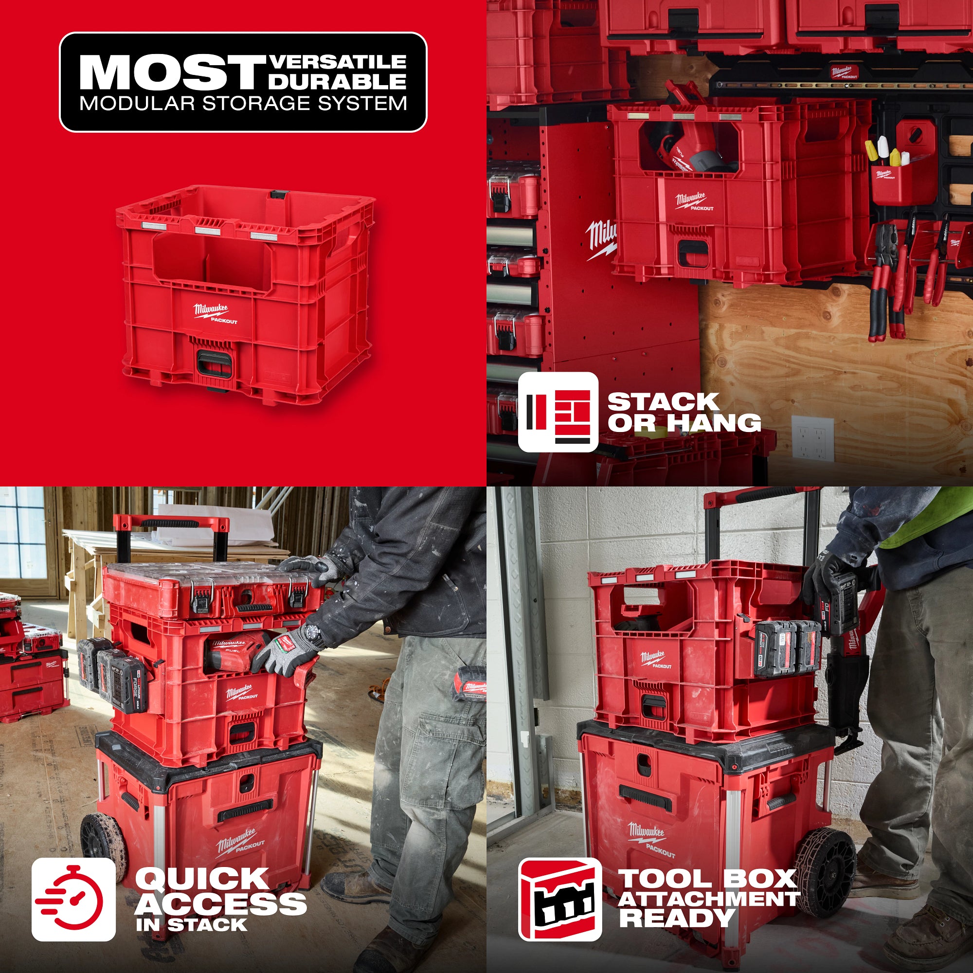 Milwaukee 48-22-8439 PACKOUT™ XL Crate