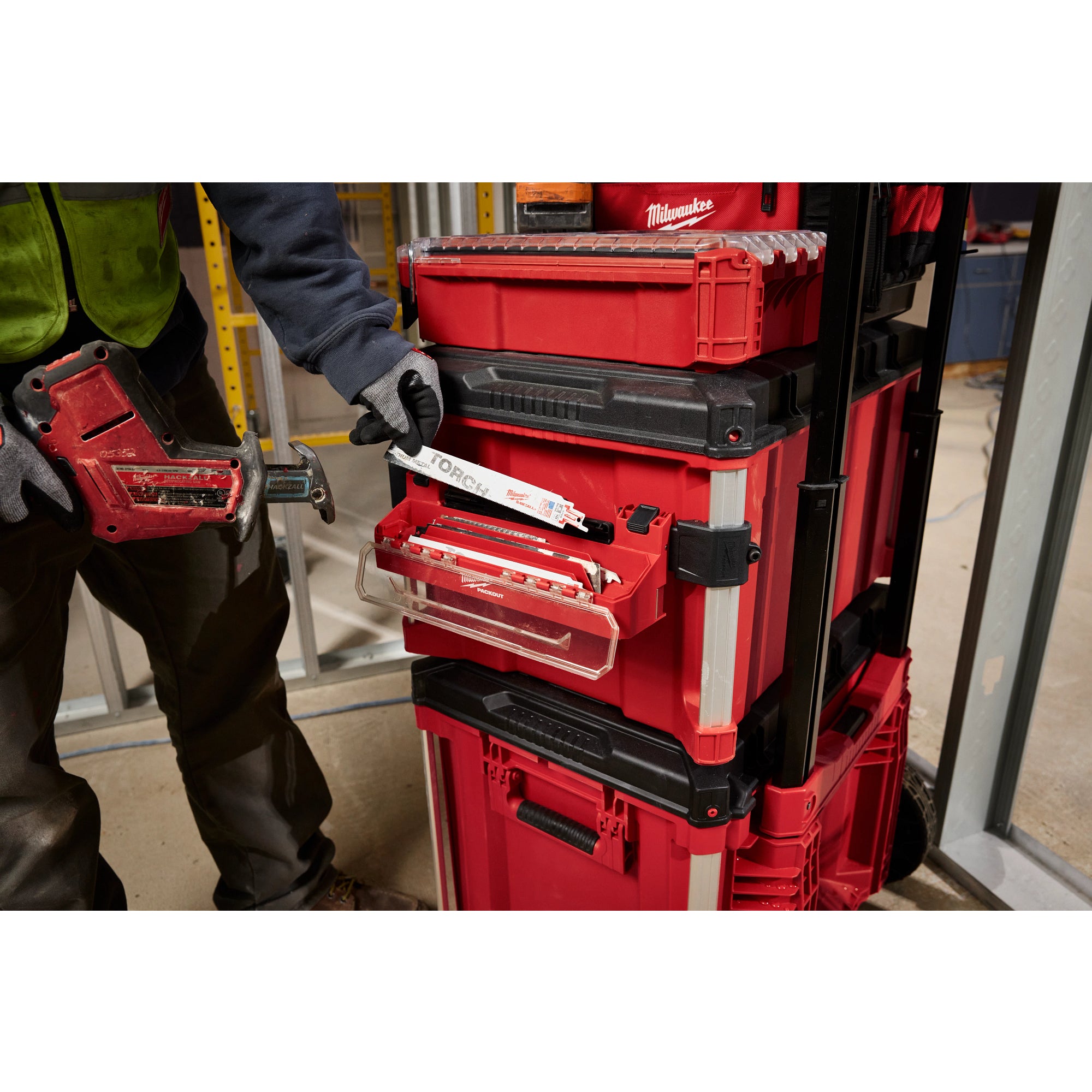 Milwaukee 48-22-8612 PACKOUT™ Tool Box Accessory Case Attachment - Ace Tool Group - Milwaukee Tool
