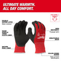 12 Pair Cut Level 1 Winter Insulated Gloves - XL