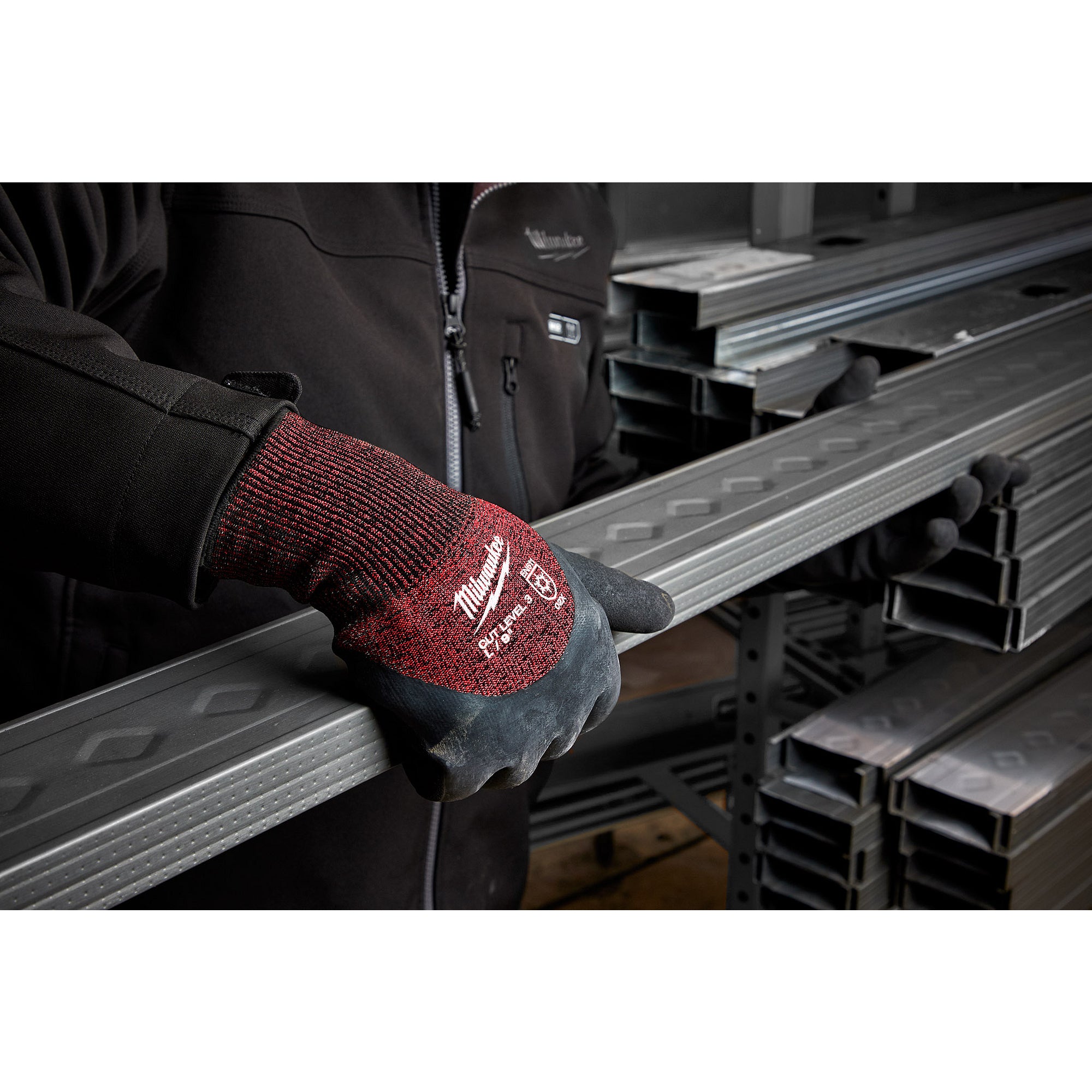 12 Pair Cut Level 3 Winter Insulated Gloves - S