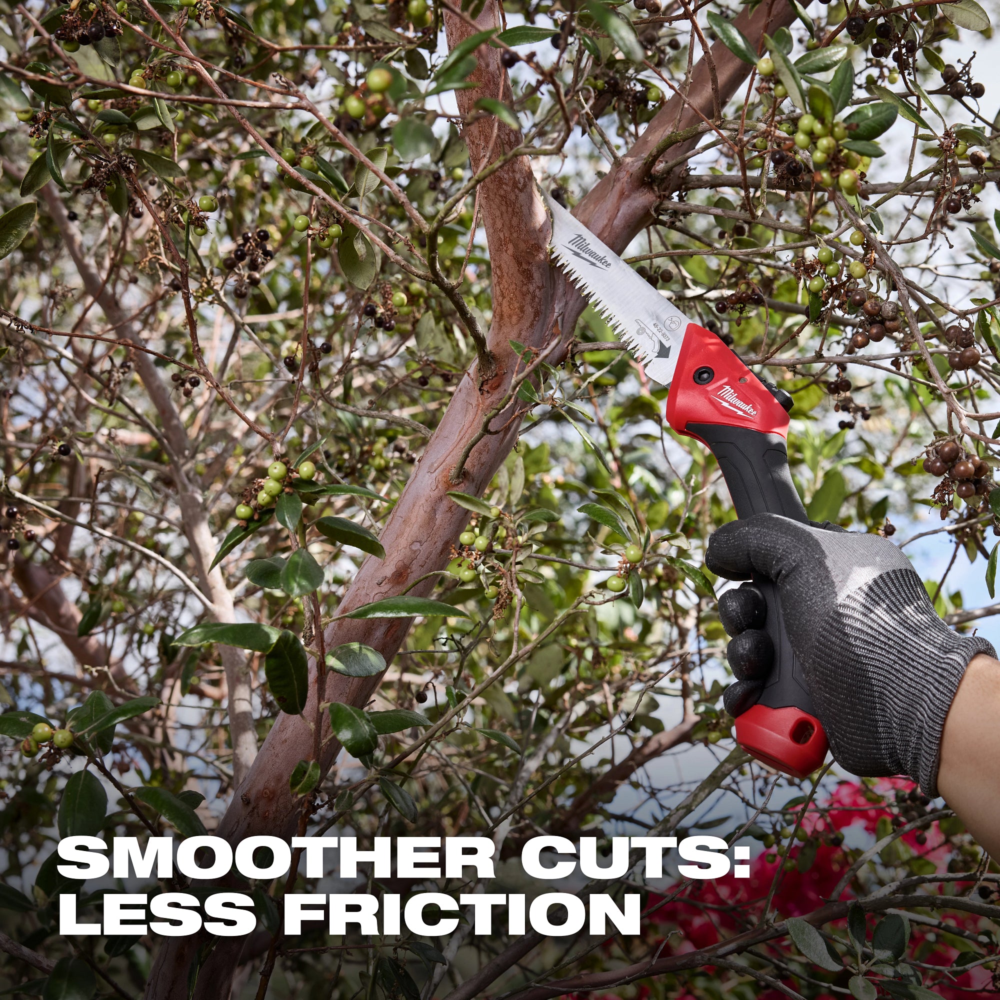 Milwaukee 48-22-9373 7” Folding Pruning Saw – Straight Blade