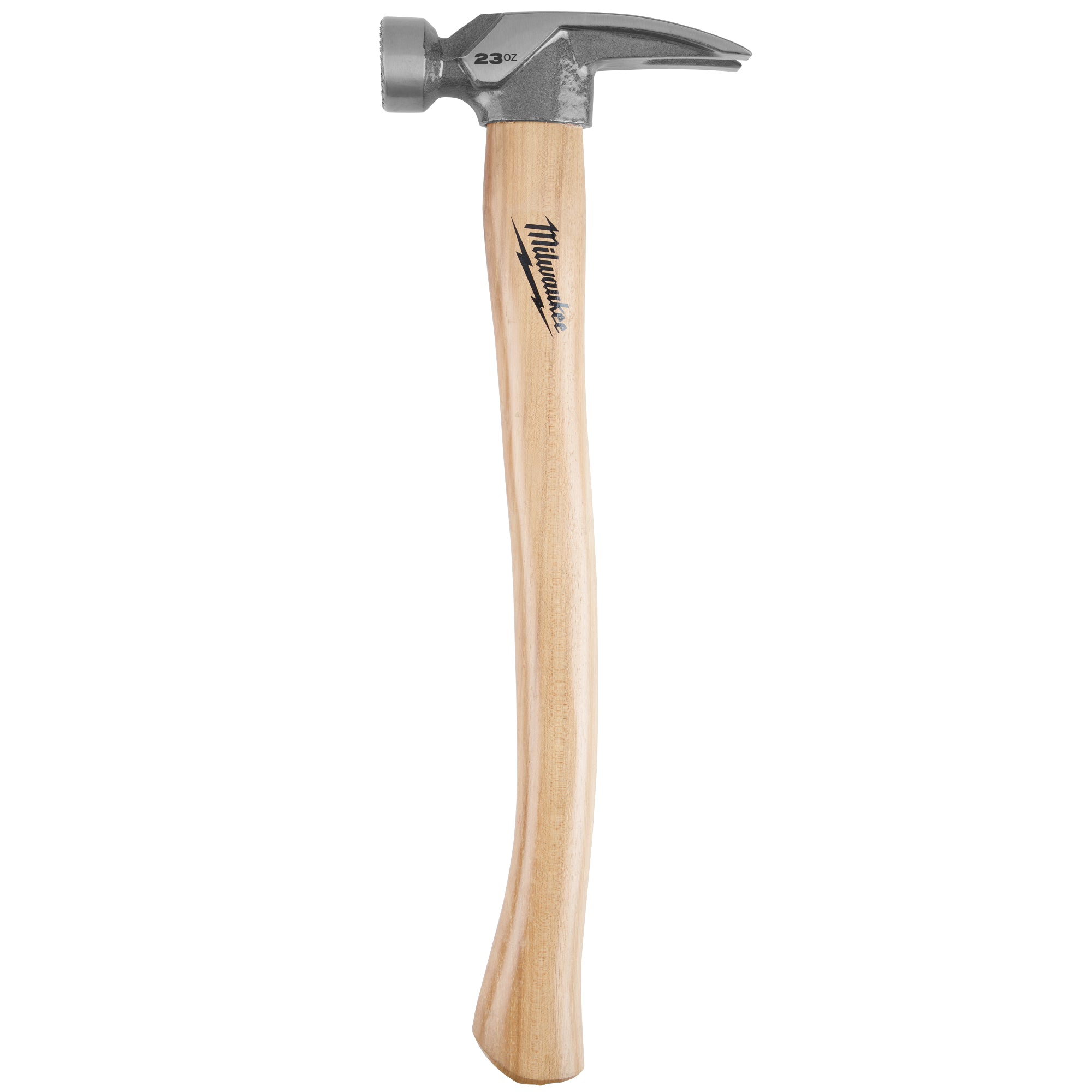 Milwaukee 48-22-9418 23oz Milled Face Hickory Handle Framing Hammer