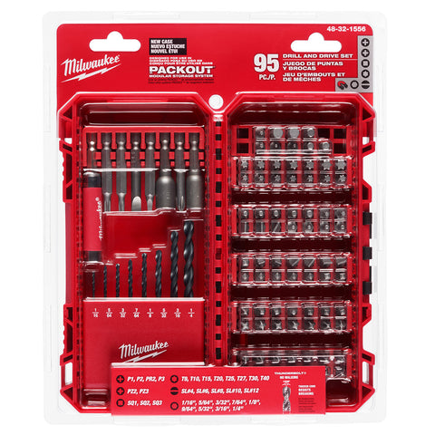 Milwaukee 48-32-1556 Drill & Drive Set - 95PC - Ace Tool Group - Milwaukee