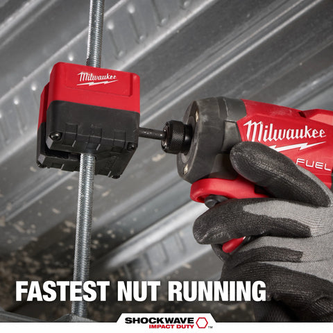 Milwaukee 48-32-2391 SHOCKWAVE Impact Duty 3/8" Threaded Rod Nut Runner - Ace Tool Group - Milwaukee
