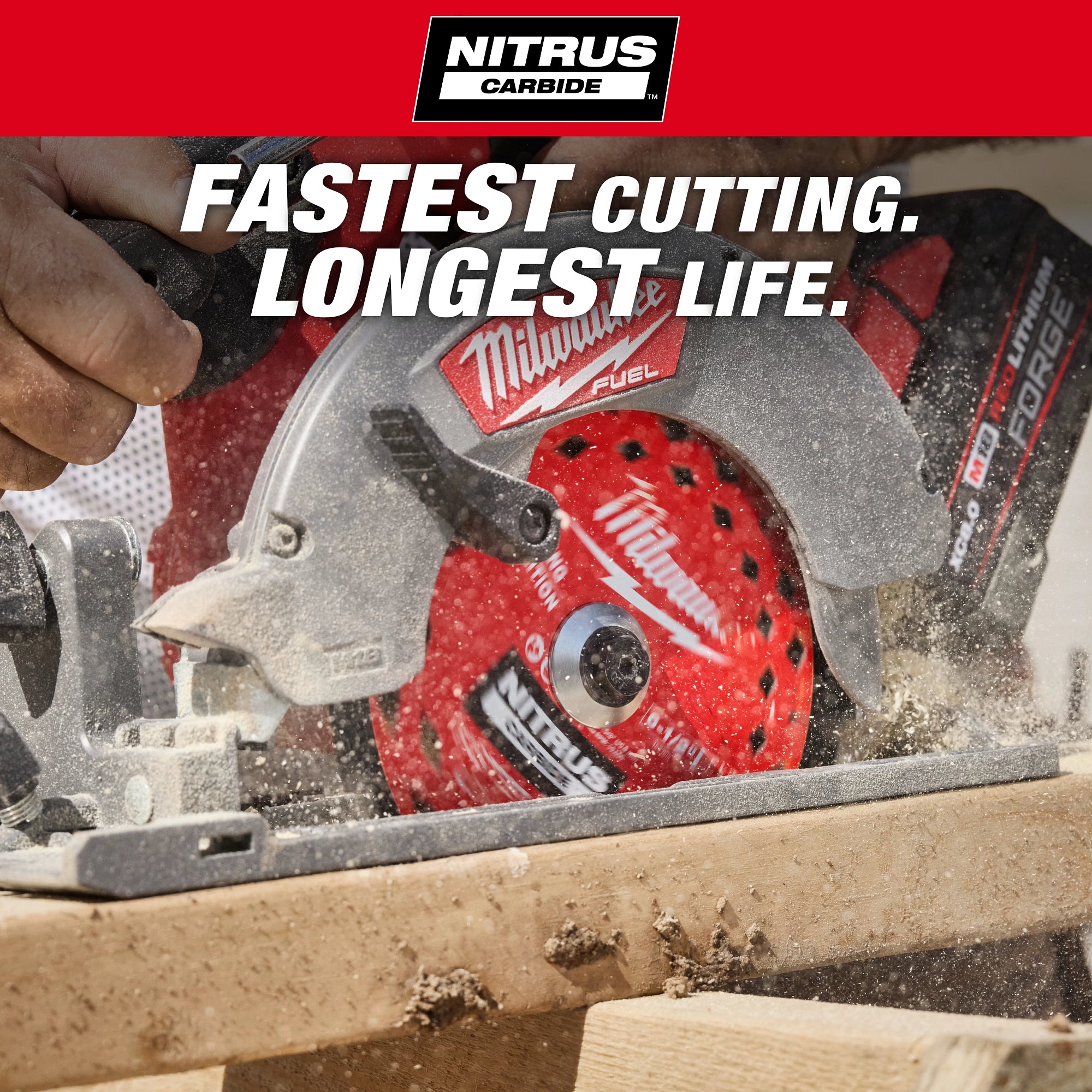 6-1/2” 24T NITRUS™ Carbide Framing & Demolition Circular Saw Blade - Bulk 10