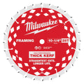 Milwaukee 48-40-1048 10-1/4” 28T Thick Kerf Framing Circular Saw Blade - Ace Tool Group - Milwaukee Tool
