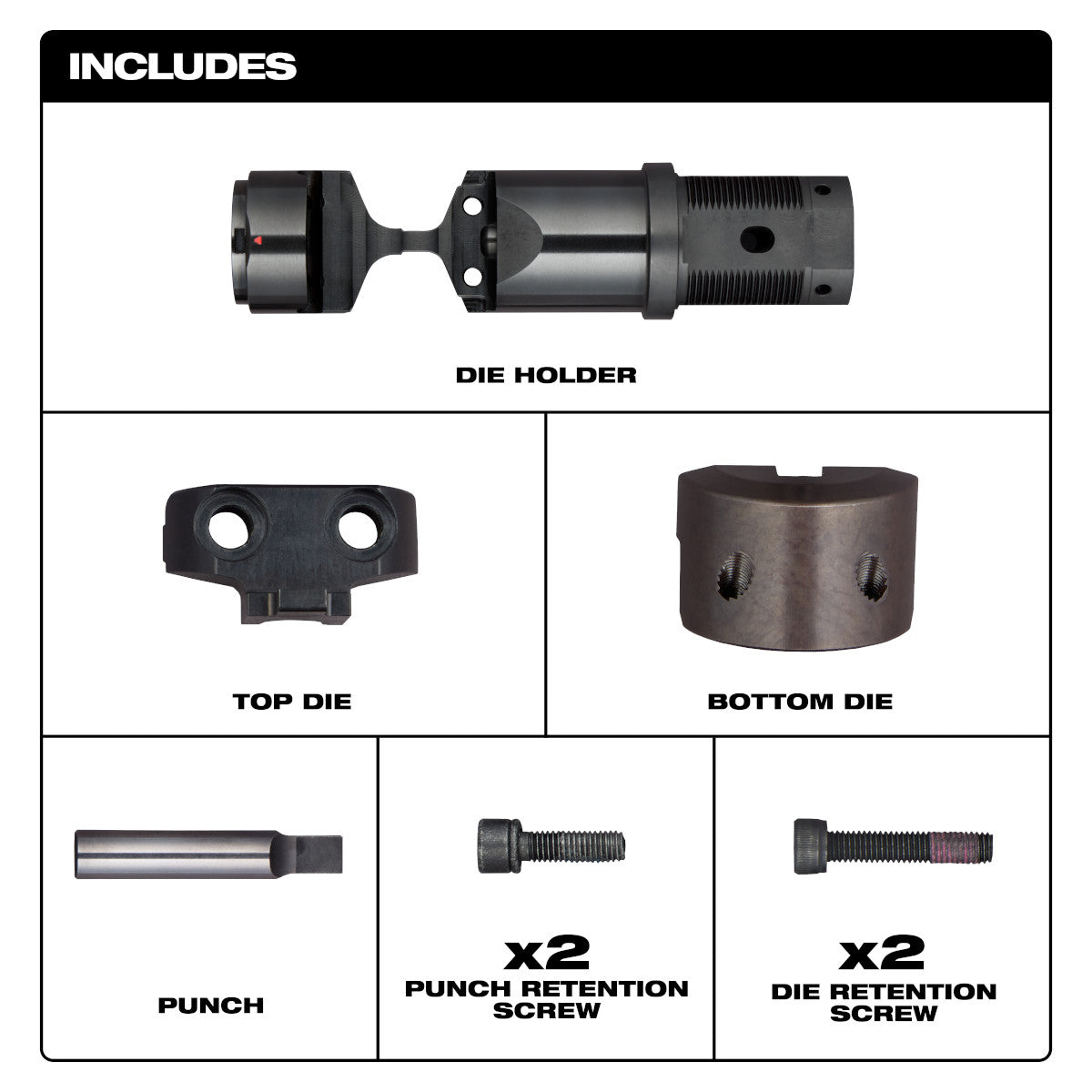 M18 FUEL 10 Ga Die Holder Kit - Ace Tool Group - Milwaukee