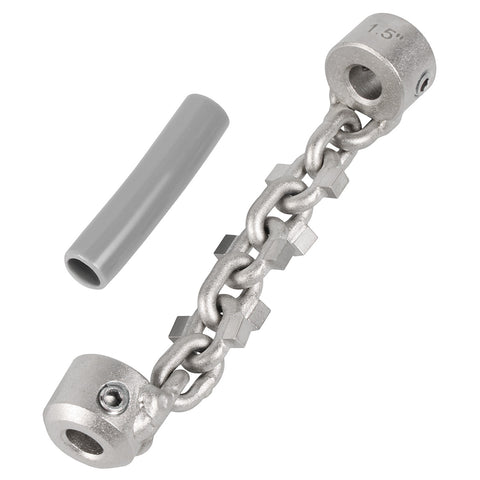 1-1/4" - 1-1/2" Carbide Chain Knocker for 1/4" Chain Snake Cable - Ace Tool Group - Milwaukee