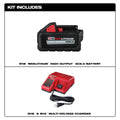 M18 REDLITHIUM HIGH OUTPUT XC6.0 Battery Starter Kit - Ace Tool Group - Milwaukee
